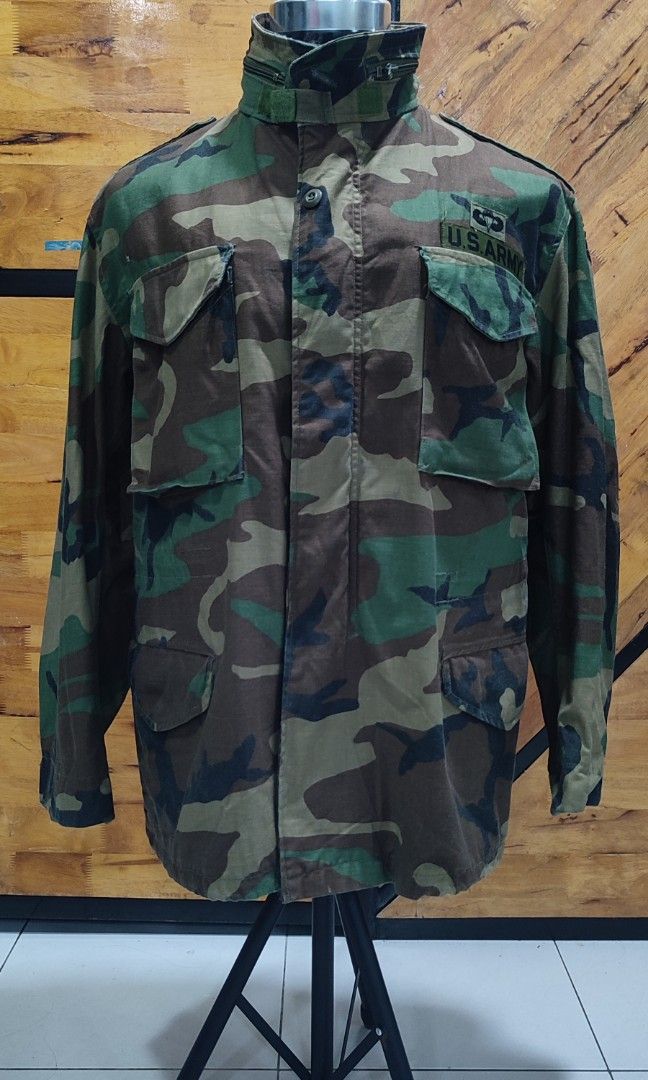 Coat Cold Weather Field M65 Woodland Men s Fashion Coats
