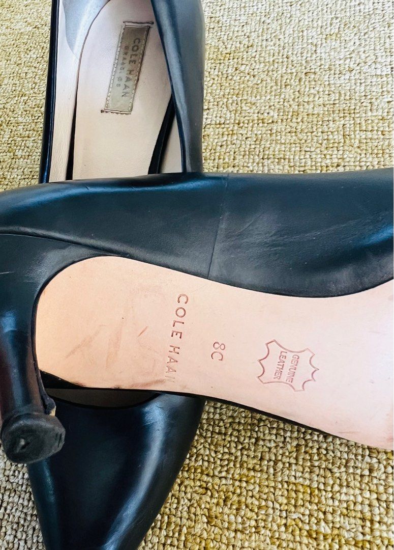Cole Haan size 8C Black Heels Women s Shoes Women s Fashion