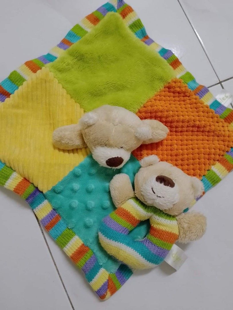 Combo Dymples Handky Rattle Bear Babies Kids Infant Playtime on Carousell