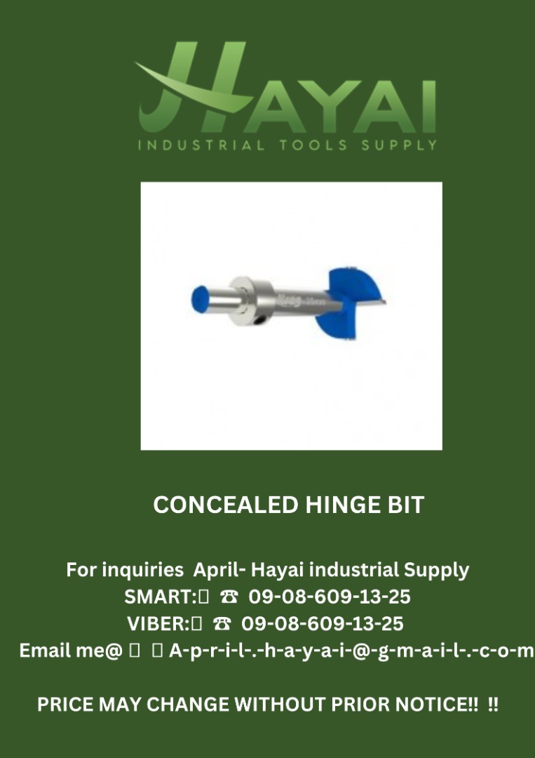 CONCEALED HINGE BIT on Carousell