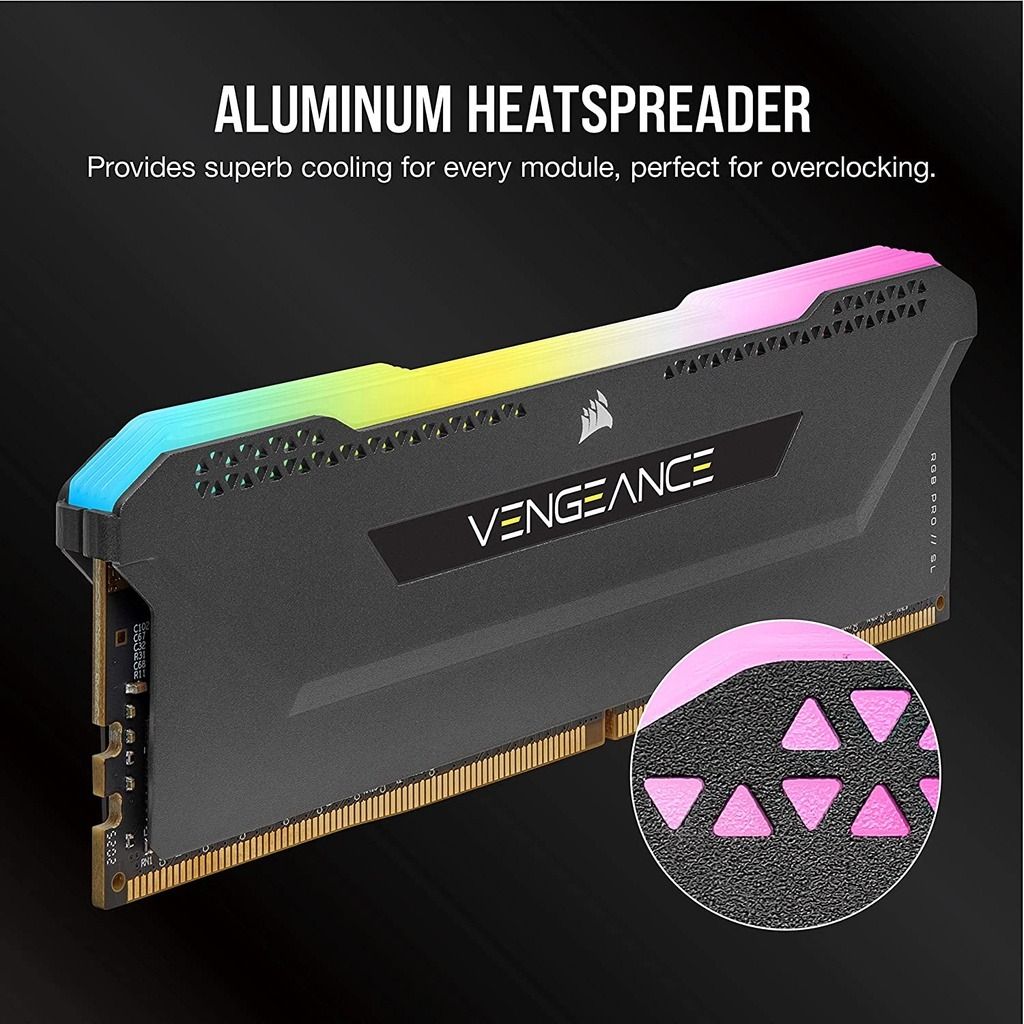 CORSAIR VENGEANCE RGB PRO SL DDR4 3600MHz CL18 16GB 2 x 8Gb
