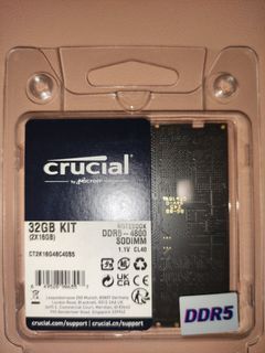 PC/タブレット PCパーツ Samsung 16GB (2 x 8GB) DDR5 4800MHz SODIMM Laptop RAM, Computers 