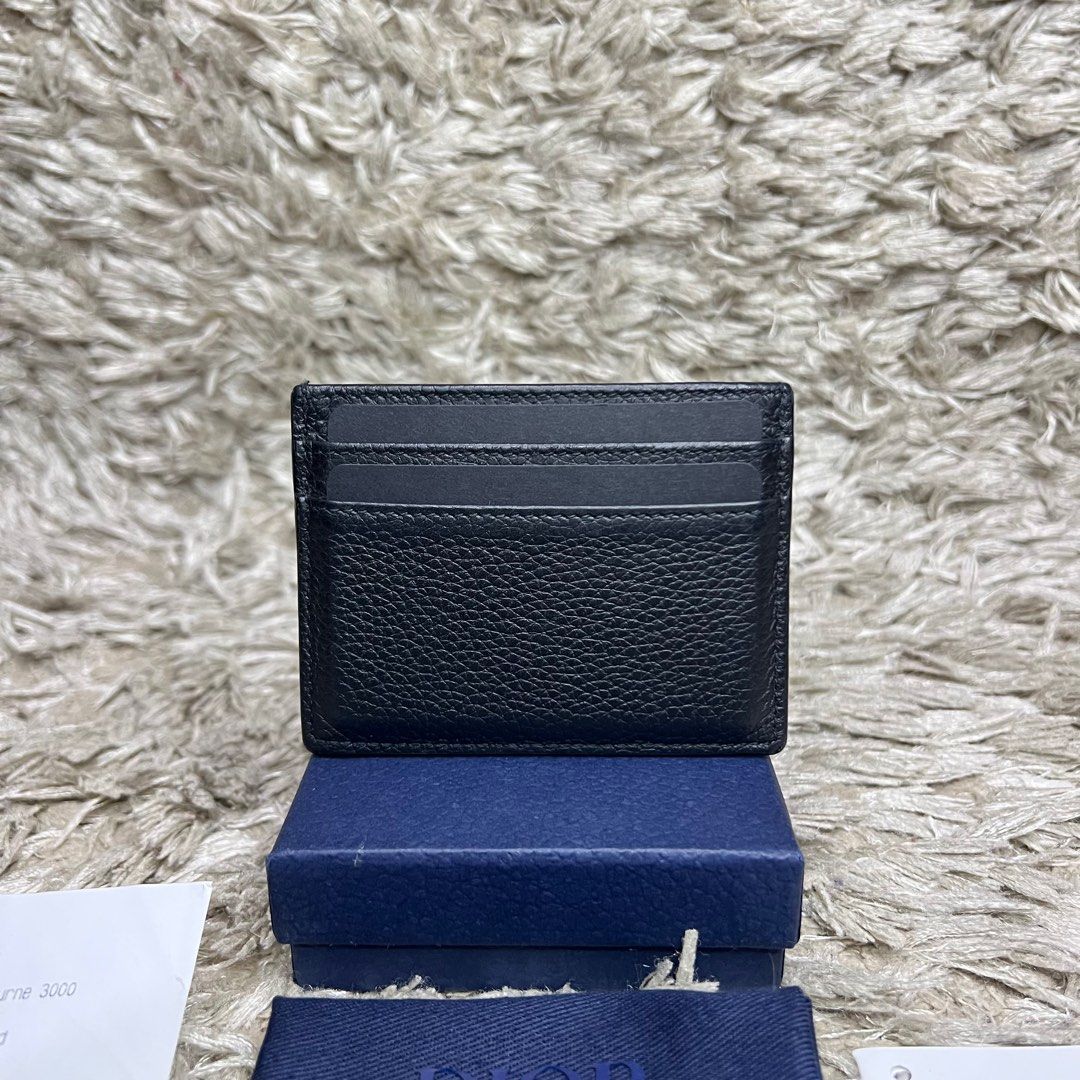 Dior x Shawn Stussy Coin Card Case ”Blue（Dior x Shawn Stussy 