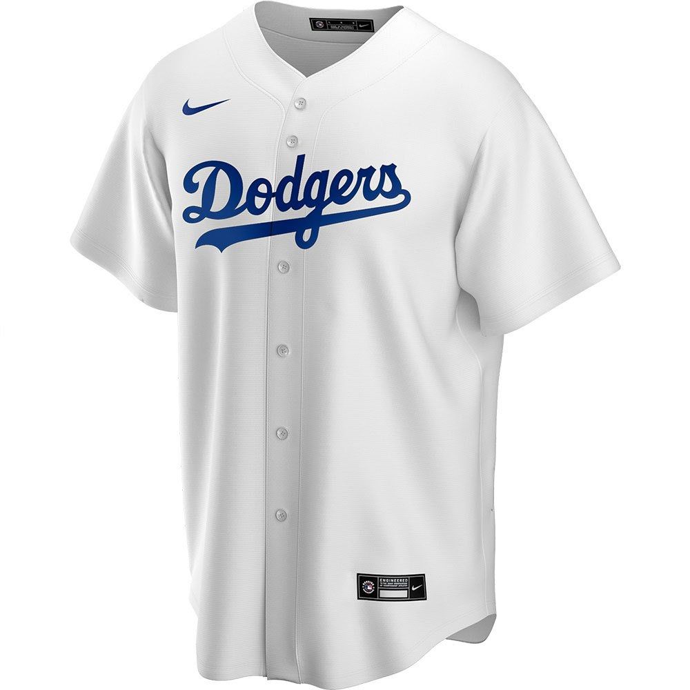 blue button up Dodgers jersey, Men's Fashion, Tops & Sets, Tshirts & Polo  Shirts on Carousell