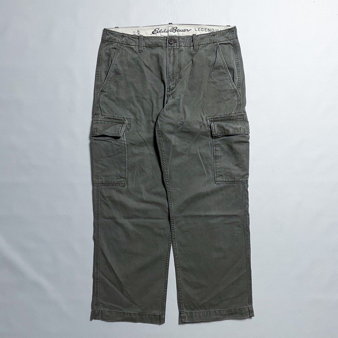 Eddie Bauer Legend Wash Cargo Pants, Men's Fashion, Bottoms, Trousers ...