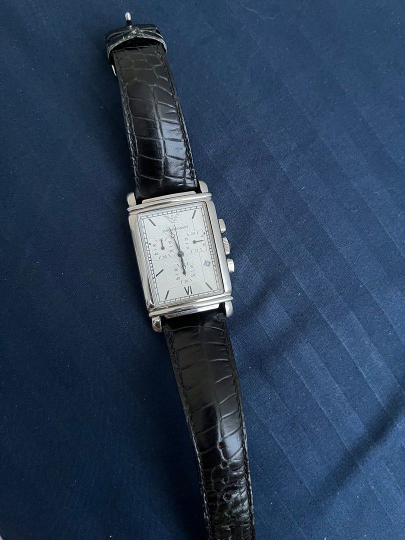 Armani tank 2025 watch