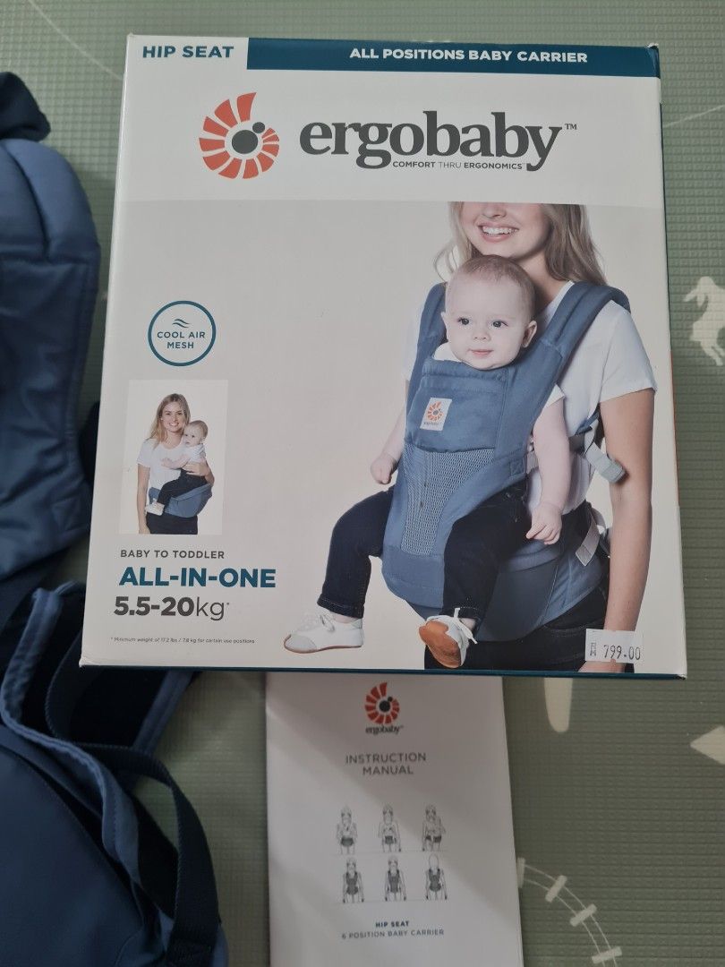 Ergobaby All inOne Baby Carrier with Hipseat, Babies & Kids, Going