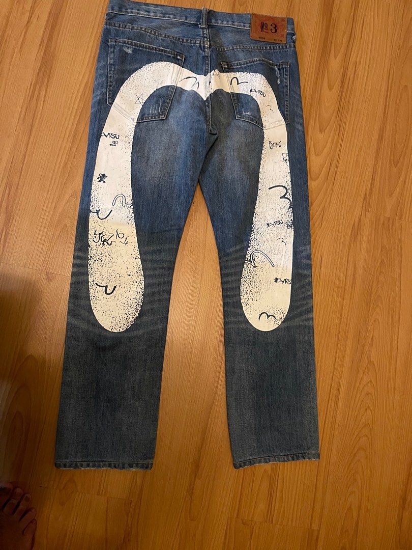 Evisu 32x32 jeans