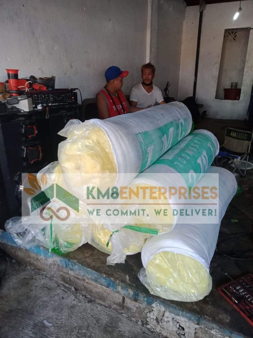 FIBERGLASS WOOL INSULATION (Category: Construction & Building Materials) located in Marikina City. Submitted by christine_km8enterprises (Listing ID 1229667460, Image 3). Description: Fiberglass (Glass wool) Insulation for Sale 👉🏻BIG DISCOUNTS for bulk orders👈🏻 Smart / Viber / Telegram: 09682902240 Christinekm8enterprises@gmail.com Fb: Christine/ km8 enterprises ✔️Good tensil strength ✔️Non corrosive ✔️Good for oven panels ✔️Commercial ovens 
