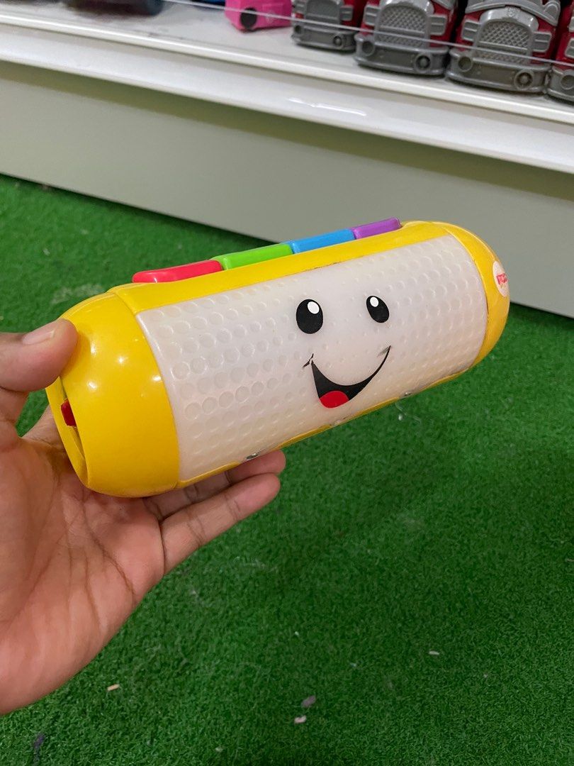 Fisher price laugh and learn light up speaker on sale