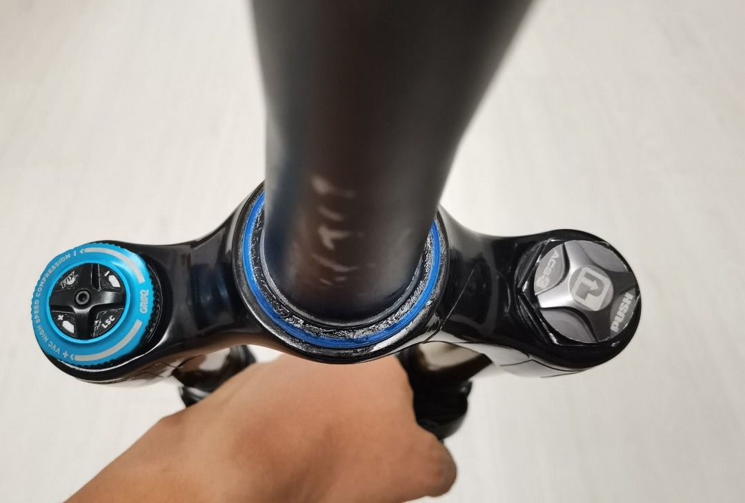 Fox 36 Grip 2 Factory, push acs coil mod, 150mm, Sports Equipment ...