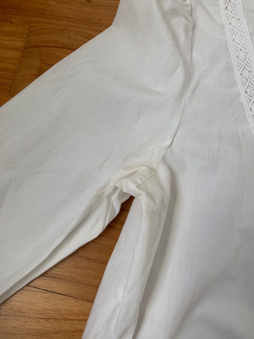 Bcbg sales white blouse