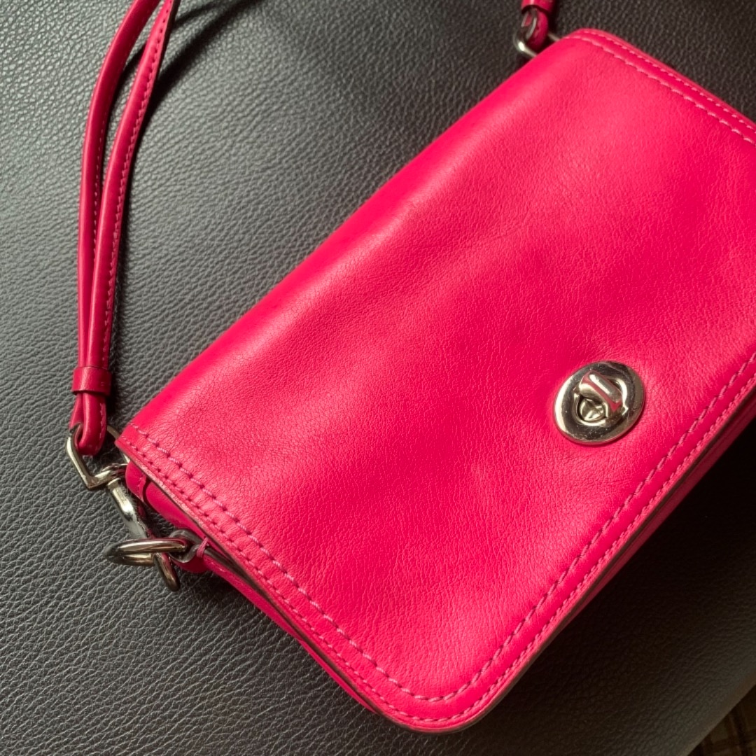 Pink Legacy Penny Crossbody Bag