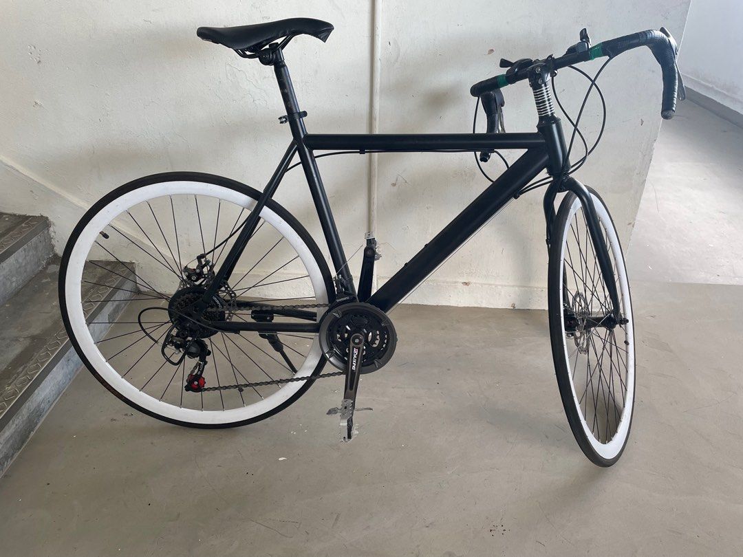 full road bike 100 Sports Equipment Bicycles Parts Bicycles
