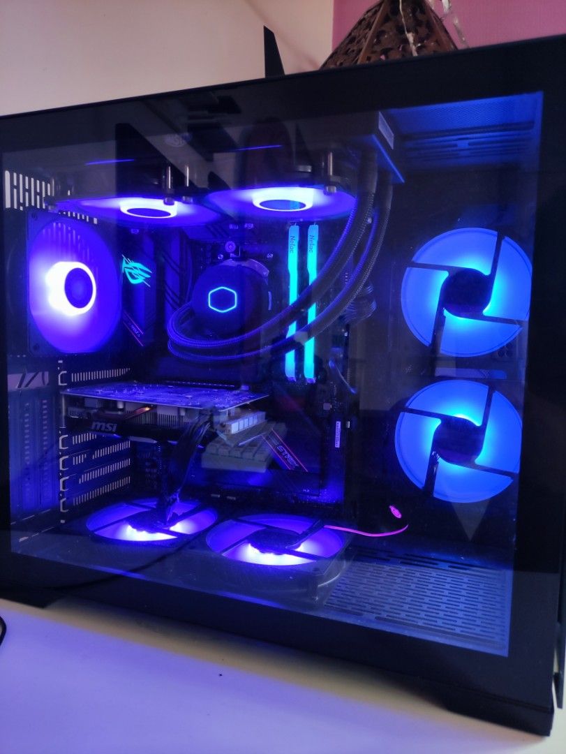 Full Set Gaming PC Ryzen 5 5500, Computers & Tech, Desktops on Carousell