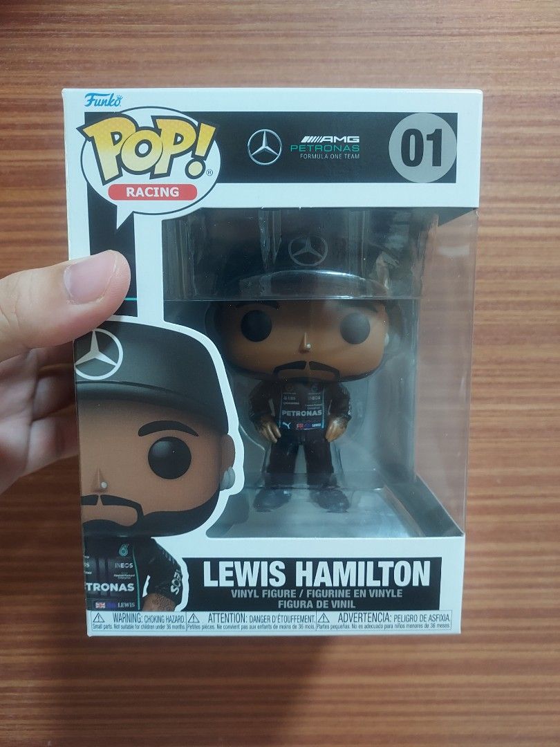 Funko Pop - Lewis Hamilton, Hobbies & Toys, Toys & Games on Carousell