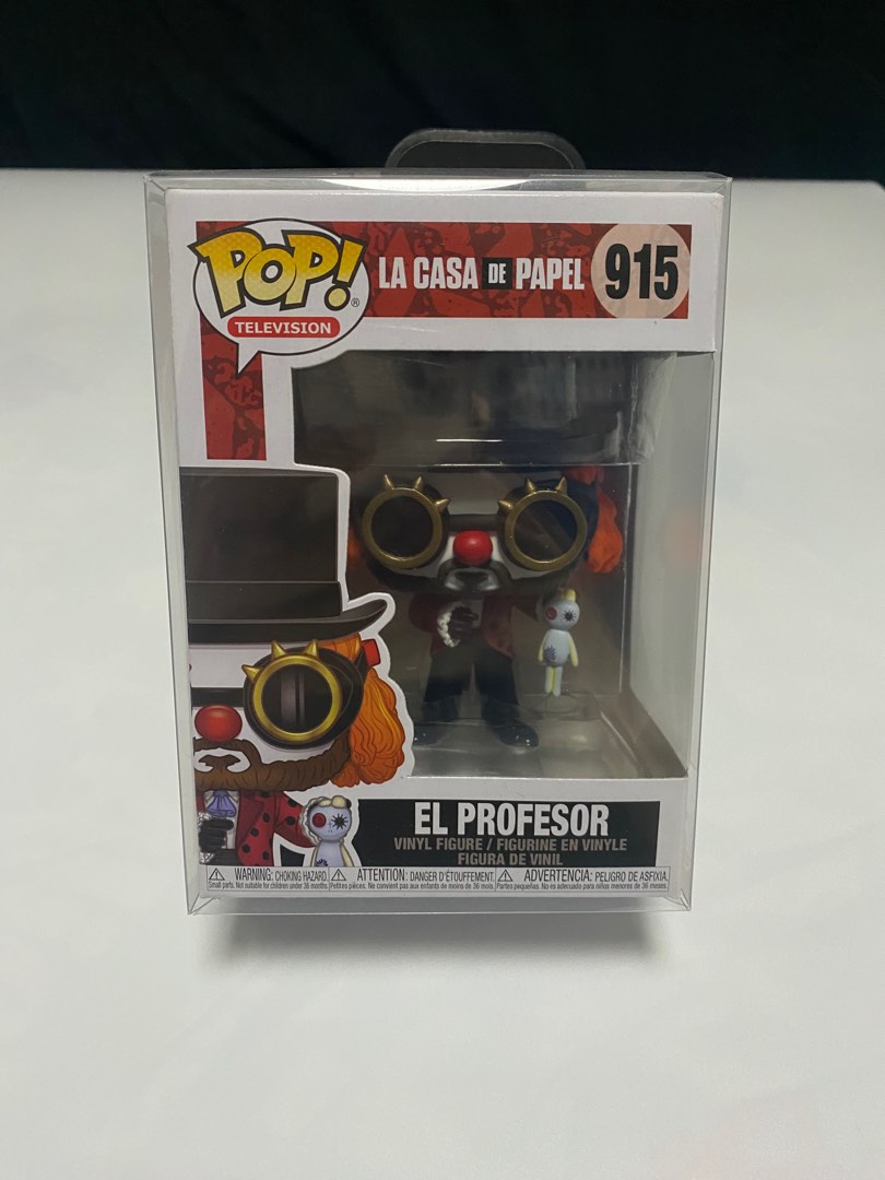 Funko Pop El Professor 915 La Casa De Papel Money Heist, Hobbies &amp; Toys ...