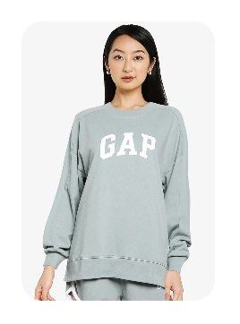Gap oversized clearance sweatshirt