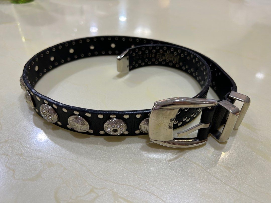 White versace belt womens online