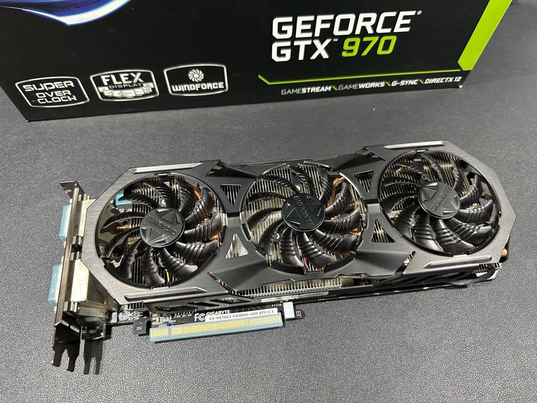 Gigabyte geforce gtx 970 gaming hotsell g1 windforce oc 4gb gddr5