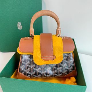 Goyard Saigon mini white, 名牌, 手袋及銀包- Carousell