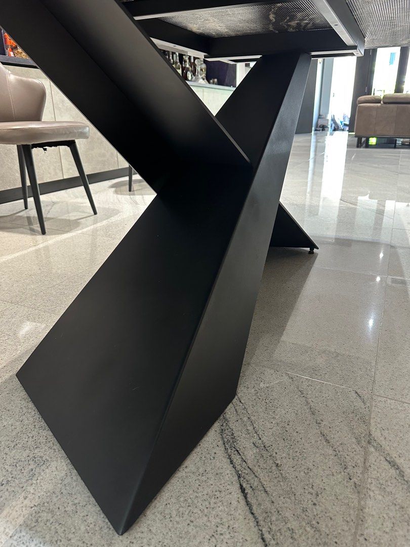 Granite Dining Table 8 Pax, Furniture & Home Living, Furniture, Tables