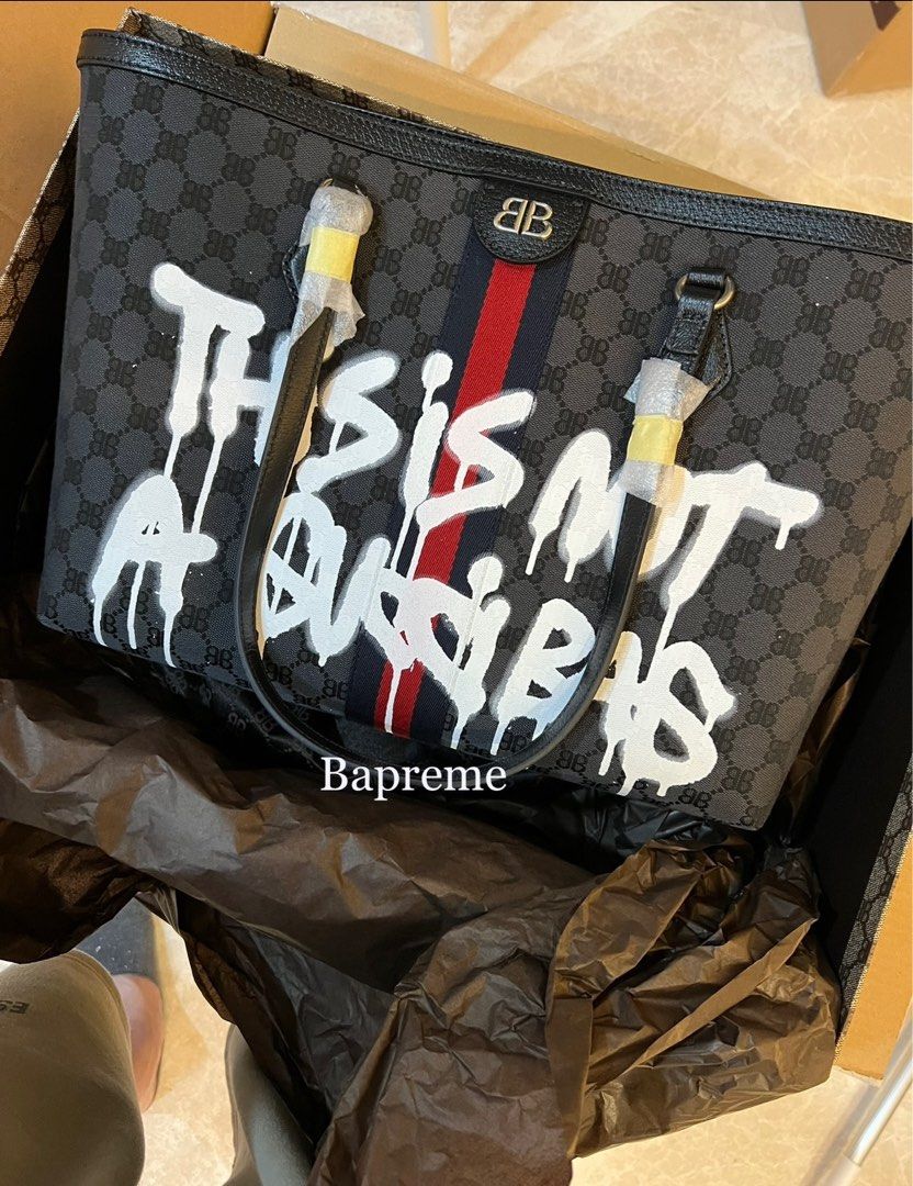 Real gucci graffiti bag on sale