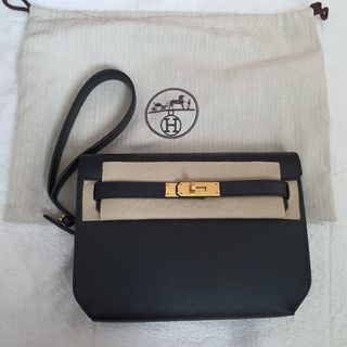 Hermes Kelly Depeches Gris Etain PHW, Luxury, Bags & Wallets on Carousell