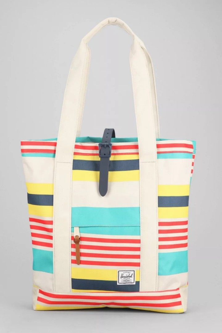 Herschel Supply Co. Malibu Stripe Market Tote Bag Women s Fashion Bags Wallets Shoulder Bags on Carousell