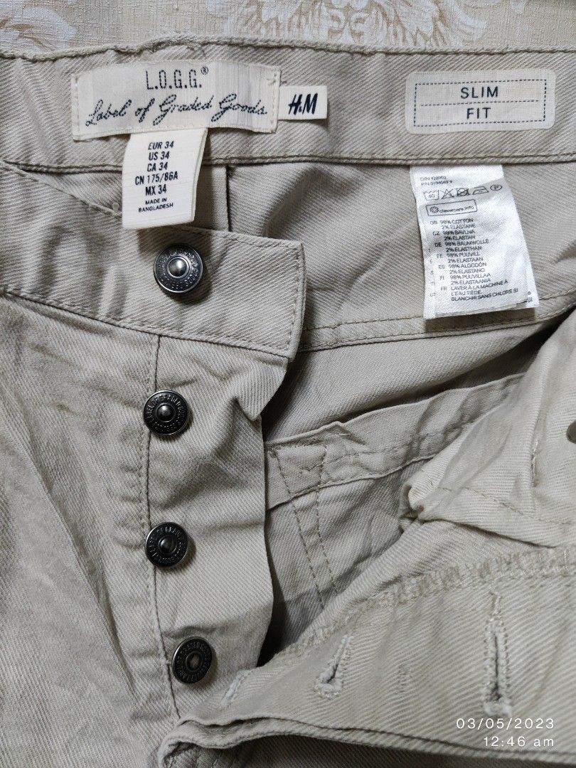 H&m logg sales slim fit