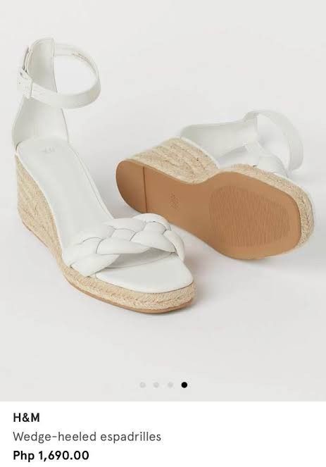 H and m outlet wedge sandals