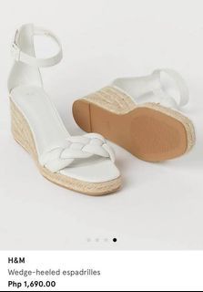 H&M Wedge espadrille sandals