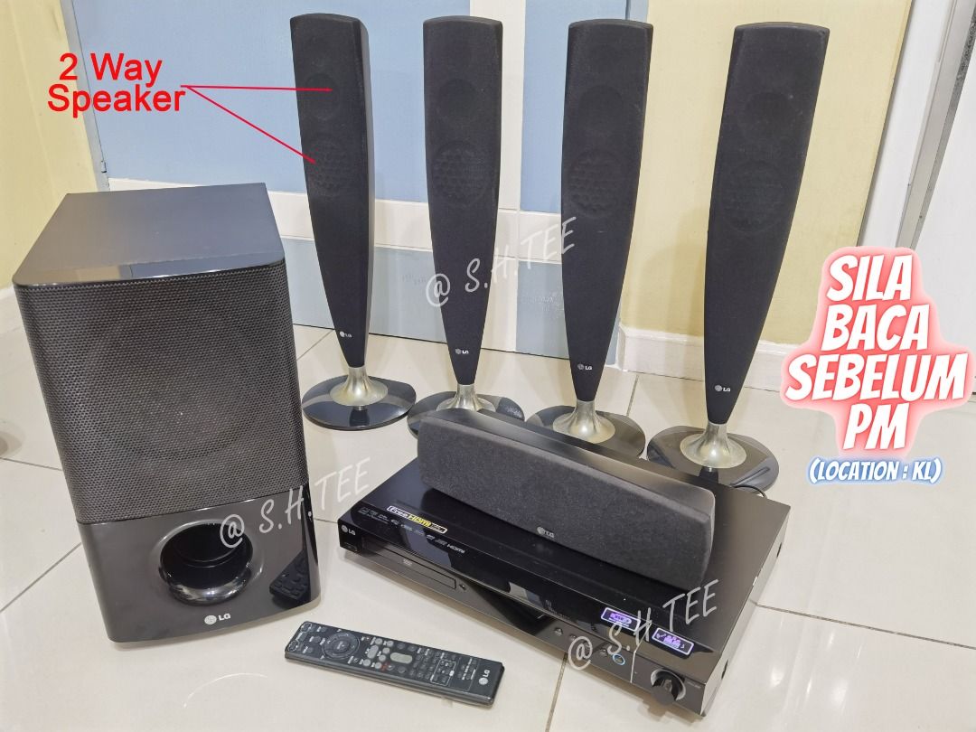 Home Theater LG Home Theater 500W with Speaker Subwoofer Amplifier