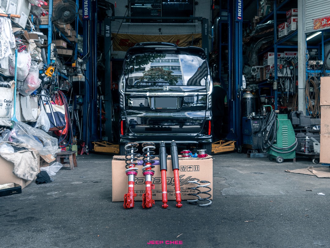 Honda N Box Tanabe Sustec Pro CR Coilover, Car Accessories, Accessories ...