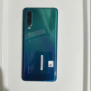 Huawei P30 with free case and tempered glass