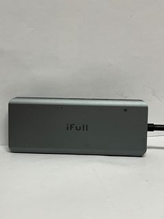 iFull USB C Hub for MacBook Pro/Air, USB-C to HDMI Adapter 4K@30Hz, USB C Dock 9 in 1 with VGA, USB-C Port, PD 100W Charging, Audio Port and SD/TF Card Reader for HP XPS or Other Type C Laptops