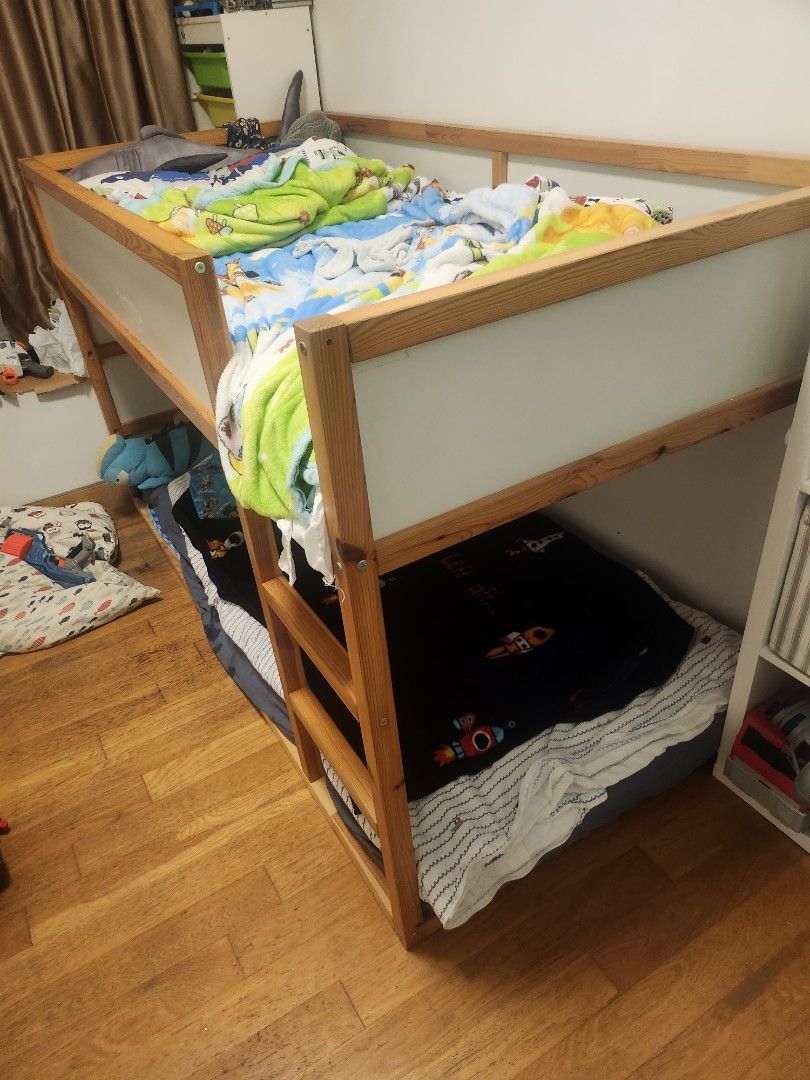 Ikea Kura bunk bed, Babies & Kids, Baby Nursery & Kids Furniture, Childrens' Beds on Carousell