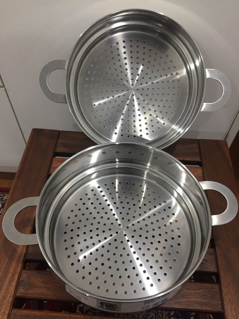 Ikea Stabil steamers inserts set of 2, Furniture & Home Living
