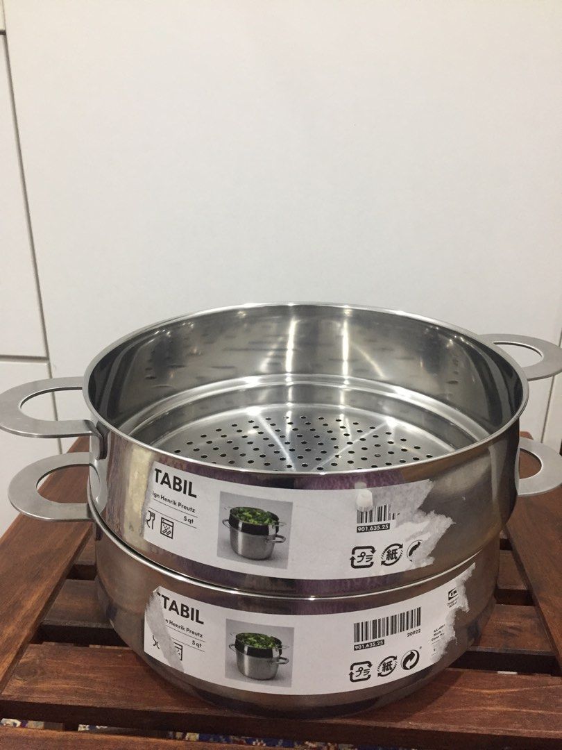 Ikea Stabil steamers inserts set of 2, Furniture & Home Living