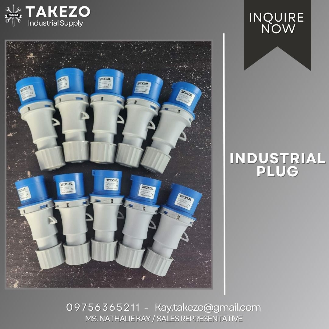 INDUSTRIAL PLUG, Commercial & Industrial, Industrial Equipment on Carousell