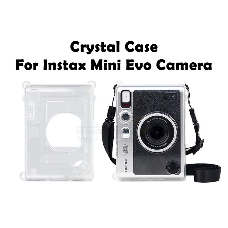 Instax Mini Evo Camera Crystal Case, Photography, Cameras on Carousell