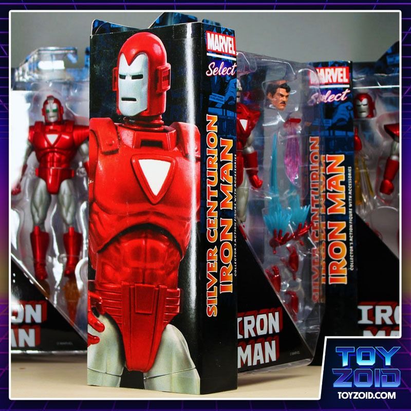 Marvel Select Iron Man Silver Centurion (Category: Figurines & Statues) located in Manila. Submitted by toyzoid (Listing ID 1050238344, Image 3). Description: On hand. Brand new, sealed. Sold as is. TERMS & CONDITIONS 1. READ item description first before buying/ordering anything. Please don’t hesitate to ask if you have any questions. 2. Package condition is subjective and may not be super mint upon arrival. It may have minor dings, dents, scrat