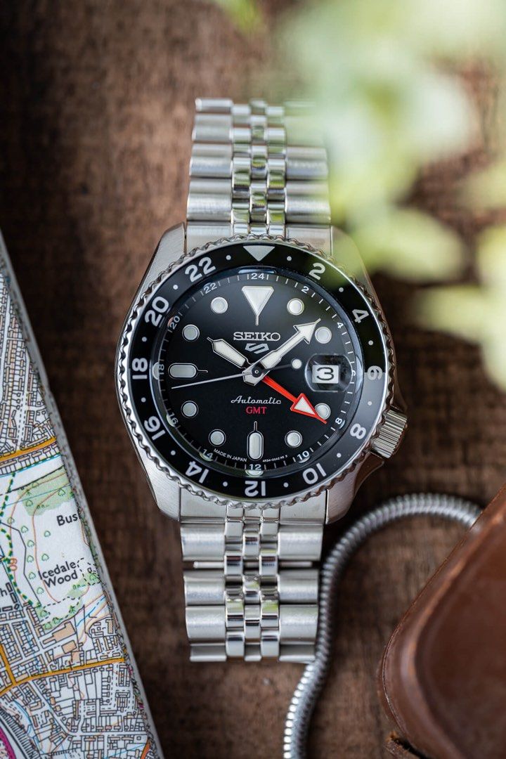 Seiko 5 best sale sports ceramic bezel