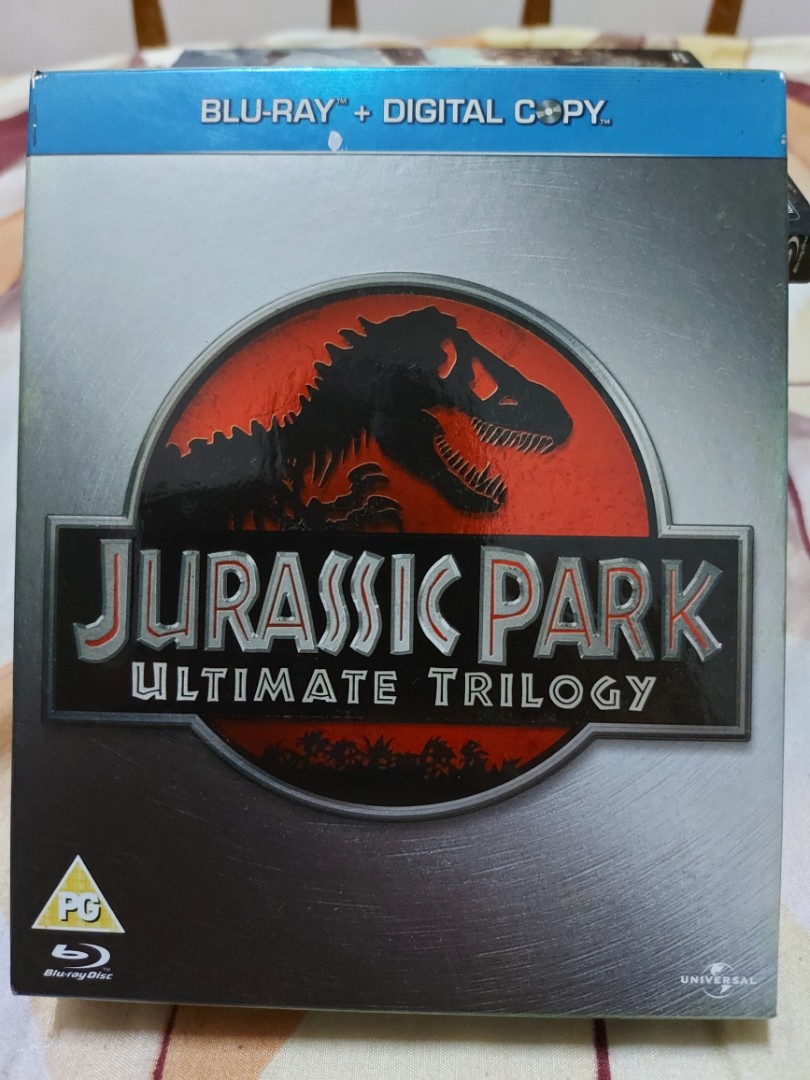 Jurassic Park Ultimate Trilogy Blu Ray Hobbies And Toys Music And Media Cds And Dvds On Carousell 