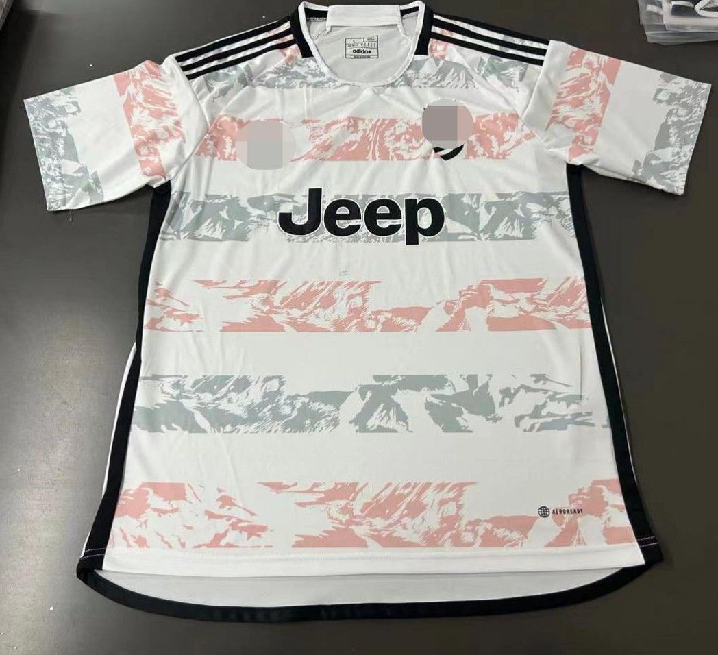 Juventus away fans version 23 24 jersey Men s Fashion Activewear