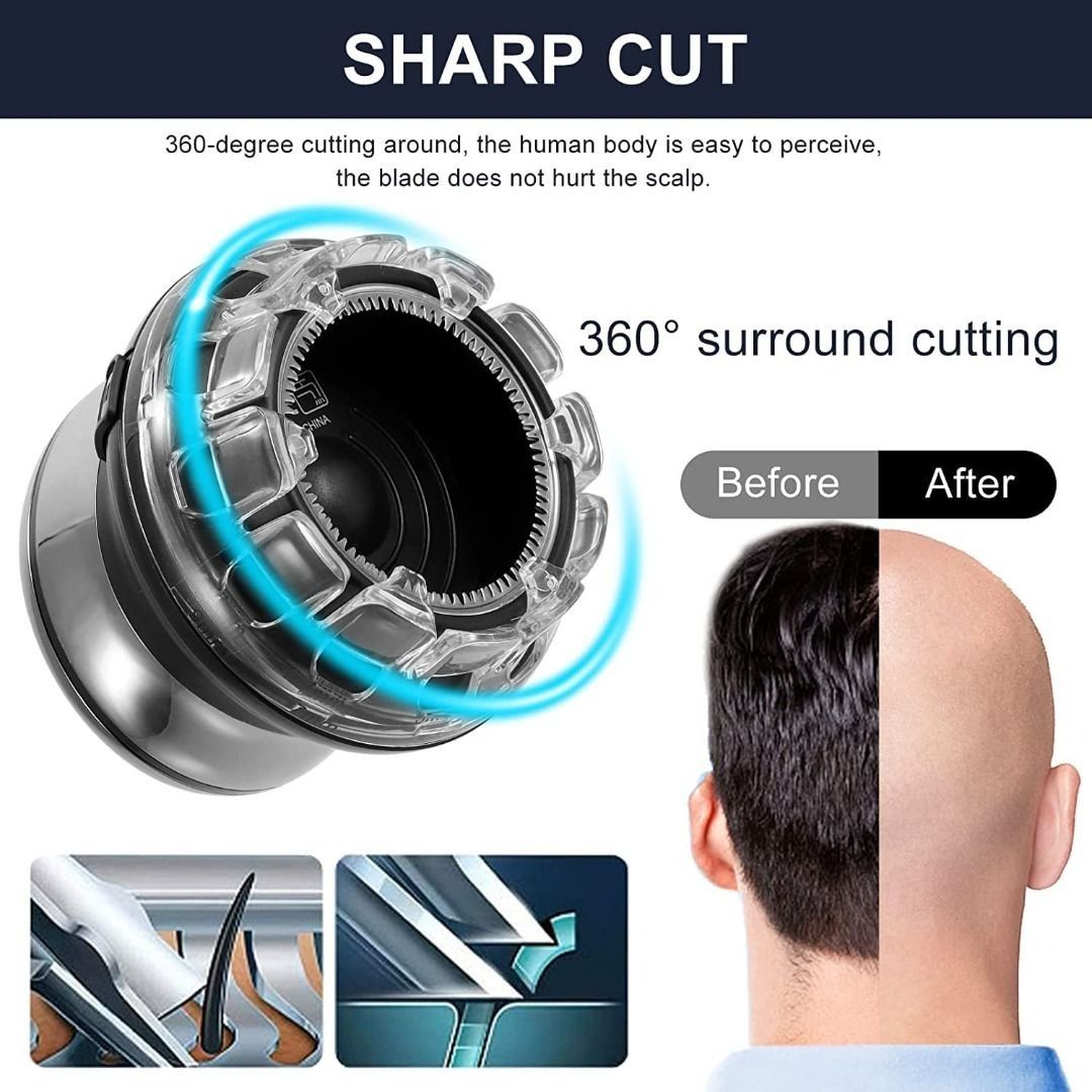 Round hair clippers discount