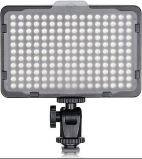 [K0064] Neewer 176 LED 5600K Ultra Bright Dimmable on Camera Video Light with 1/4-inch Thread Mount for Canon,Nikon,Pentax,Panasonic,Sony and Other DSLR Cameras (Power Adapter or Batteies NOT Included)