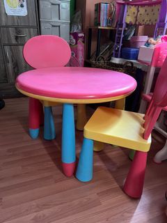 Kids table & chair