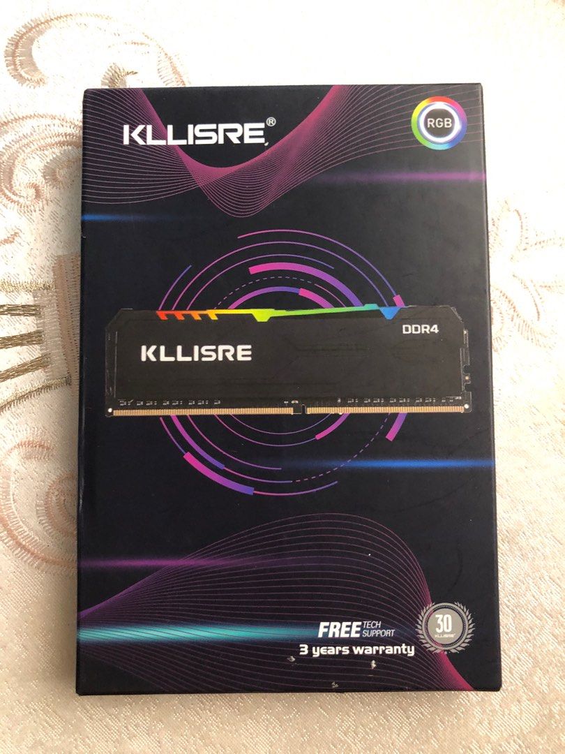 Kllisre 2x8GB DDR4 3200Mhz RGB Ram, Computers & Tech, Parts ...