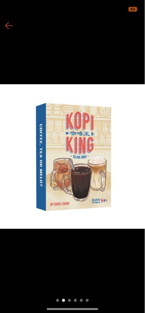 Kopi King Card Games, Hobbies & Toys, Toys & Games on Carousell